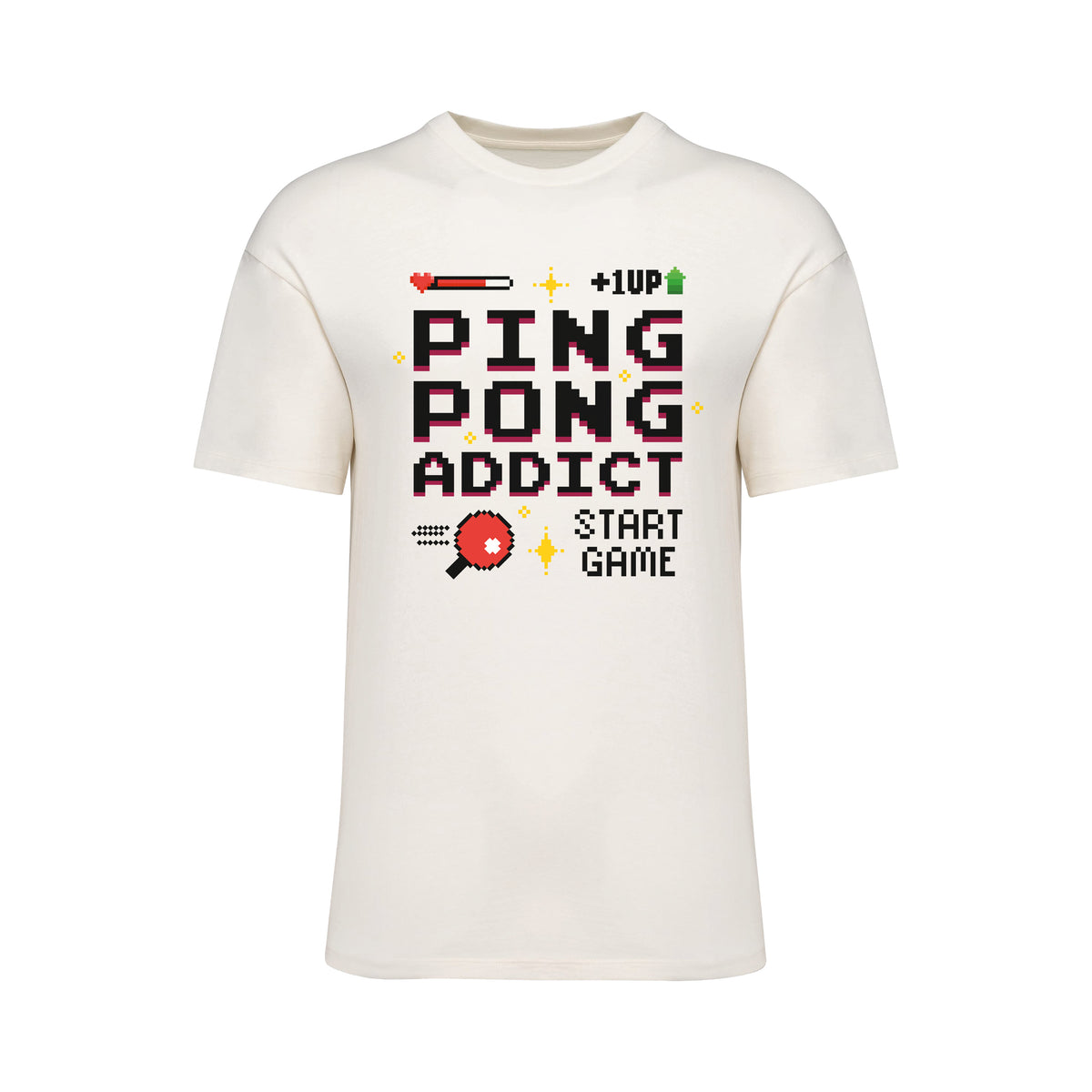 Ping Pong Addict Pixel T-Shirt