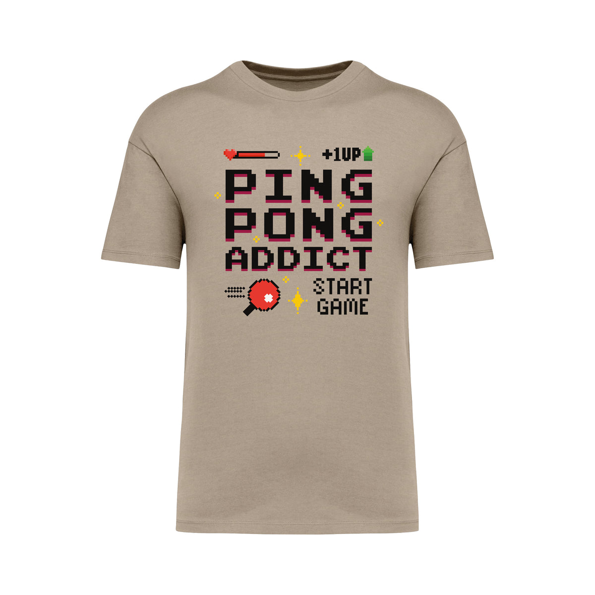 Ping Pong Addict Pixel T-Shirt