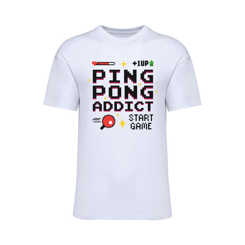 Ping Pong Addict Pixel T-Shirt