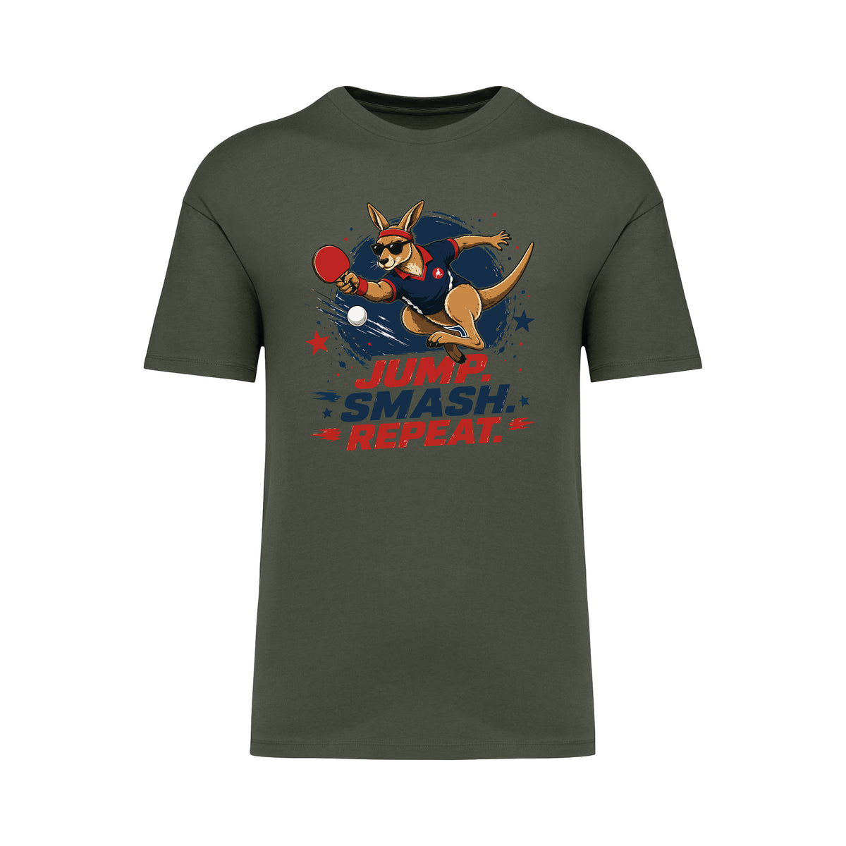 Jump. Smash. Repeat. Kangaroo T-Shirt