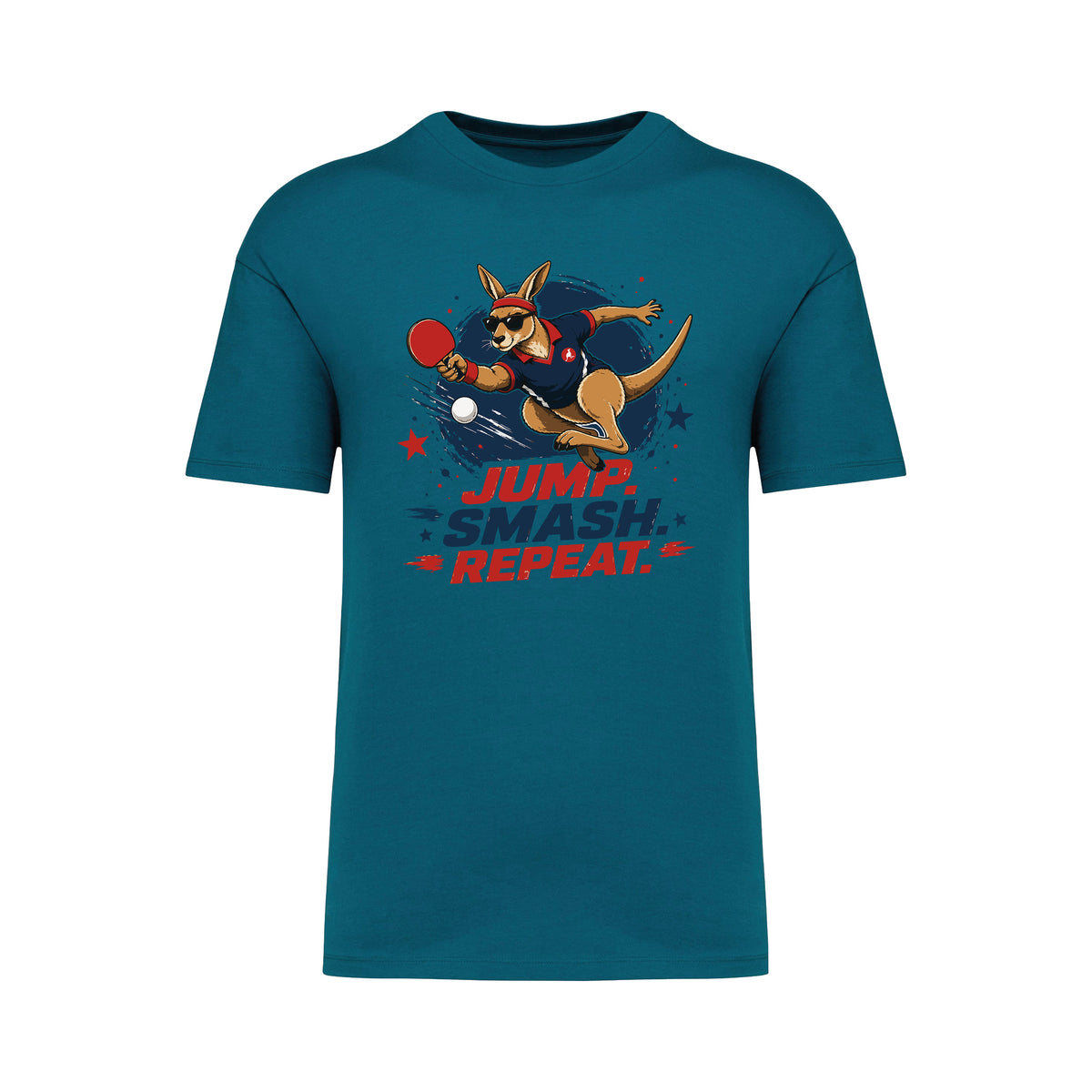 Jump. Smash. Repeat. Kangaroo T-Shirt