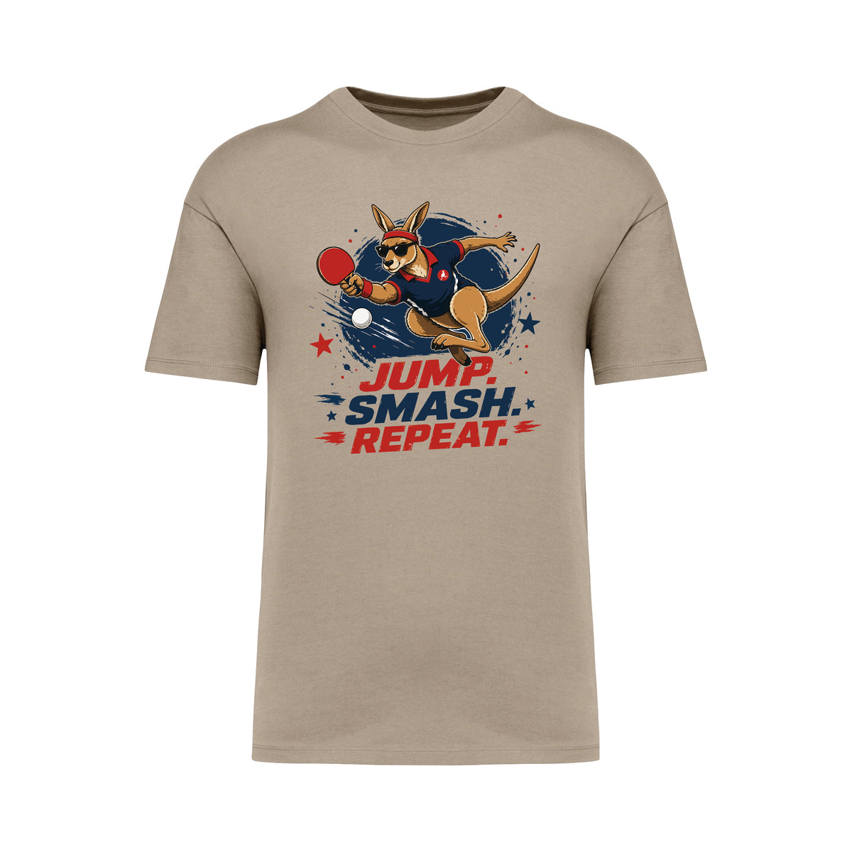 Jump. Smash. Repeat. Kangaroo T-Shirt
