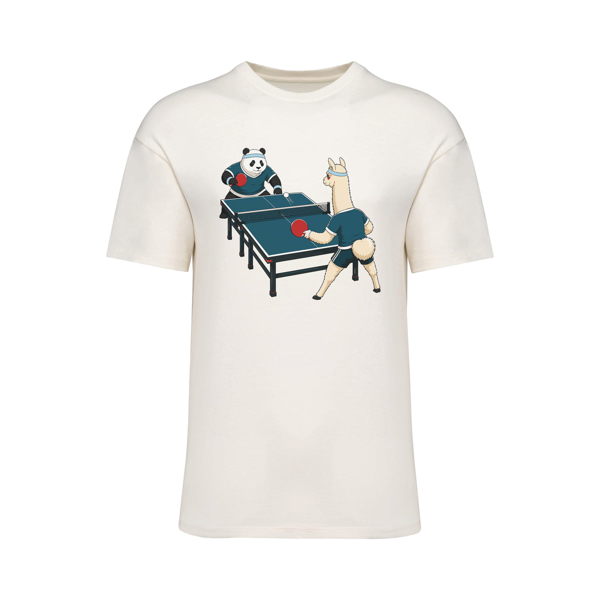 Panda vs Llama T-Shirt