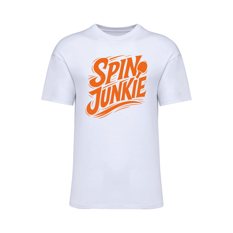Spin Junkie Neon Orange T-Shirt