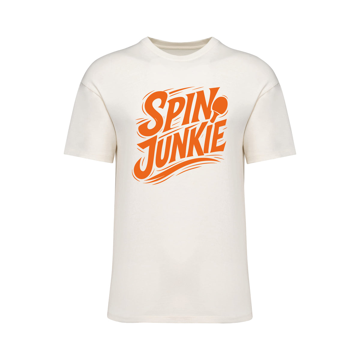 Spin Junkie Neon Orange T-Shirt