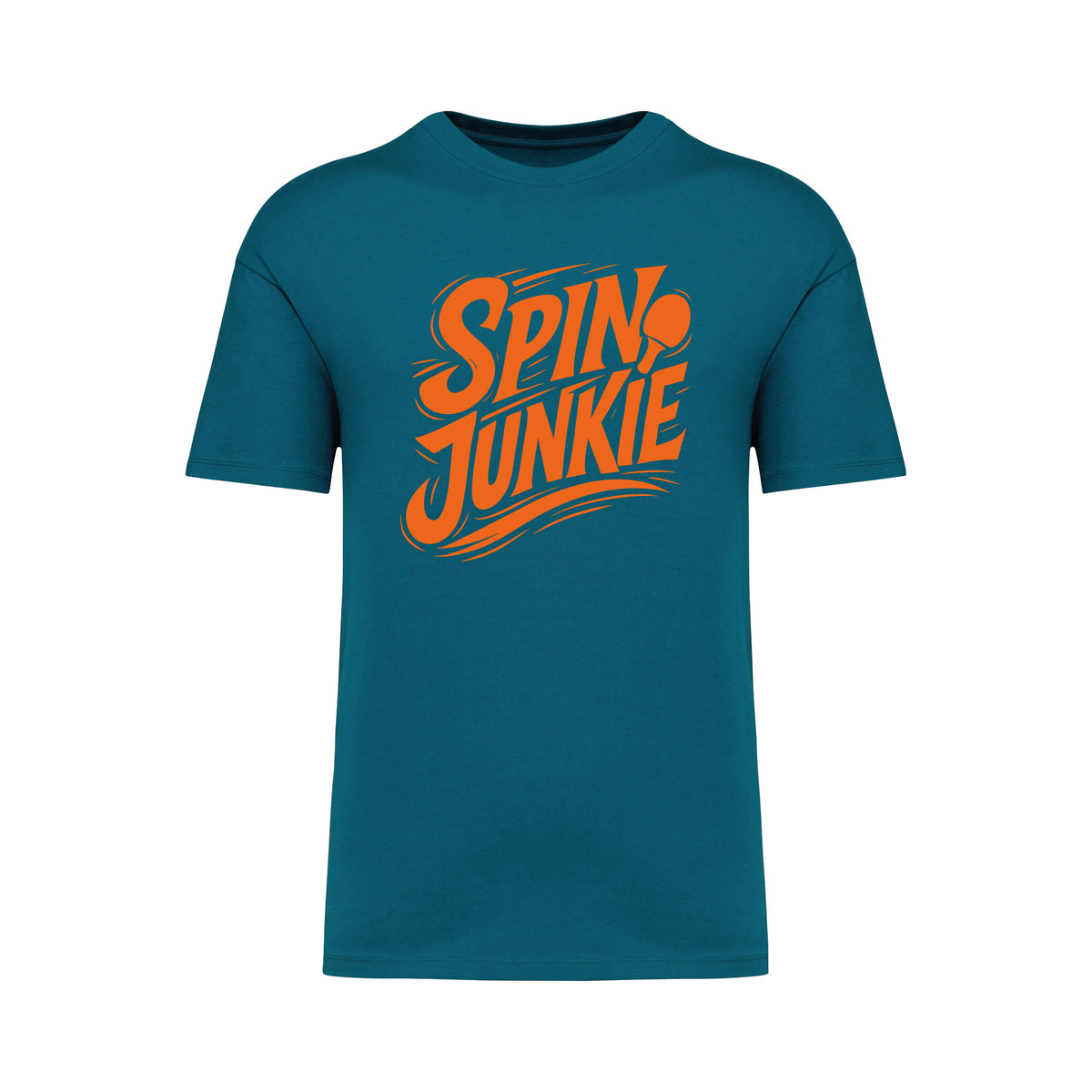 Spin Junkie Neon Orange T-Shirt