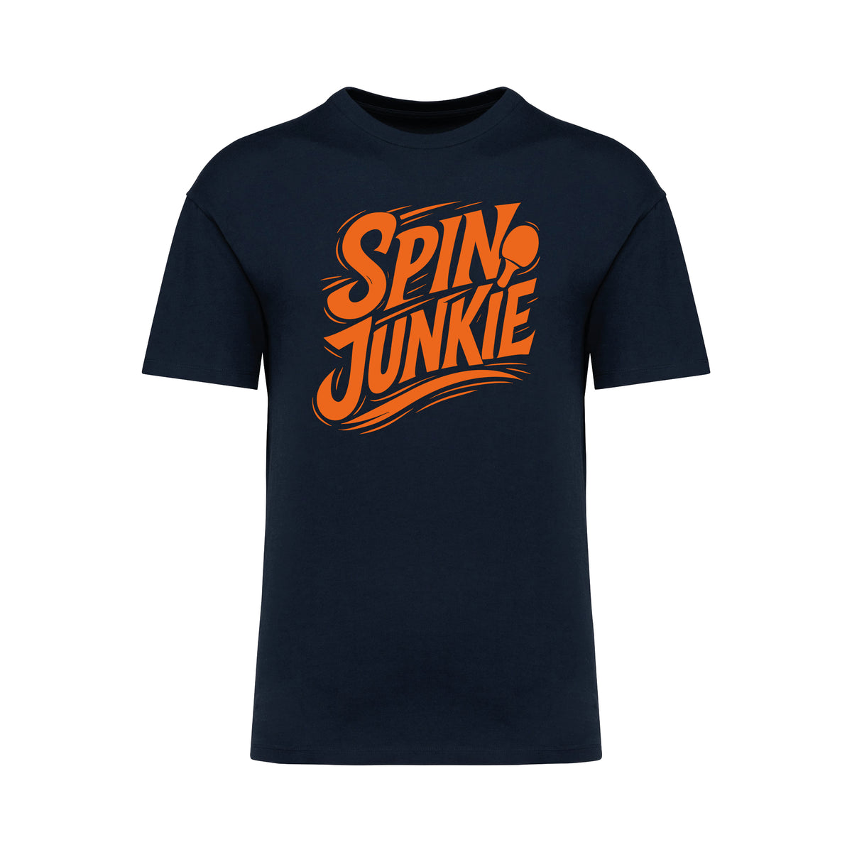 Spin Junkie Neon Orange T-Shirt